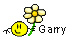 Garry2 Smiley – Namen mit Blume